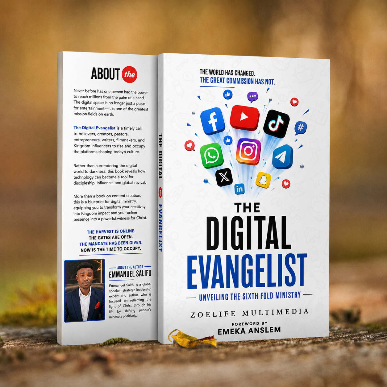 The Digital Evangelist book cover by Emmanuel Salifu